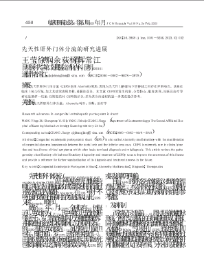 先天性肝外门体分流的研究进展.pdf